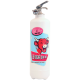 Fire extinguisher design La Vache qui rit retro white