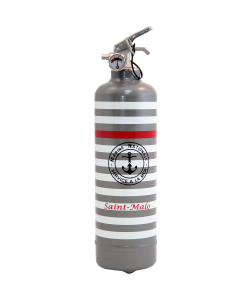 Fire extinguisher design PC Marine Nationale grey