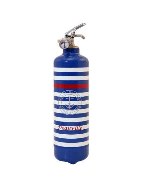 Fire extinguisher design PC Marine Nationale blue