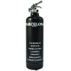 Fire extinguisher design City Barcelona black