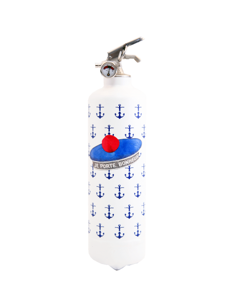 Fire extinguisher design PC Ancre white