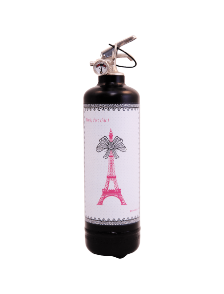 Fire extinguisher design PC C'est chic black