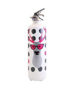 Fire extinguisher design CDE Cerf white