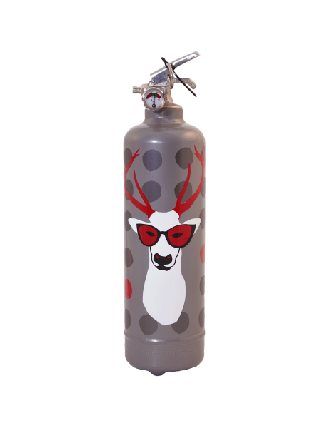 Fire extinguisher design CDE Cerf grey