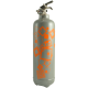 Fire extinguisher design Carrés grey