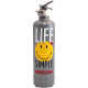 Estintore design Smiley Life grigio