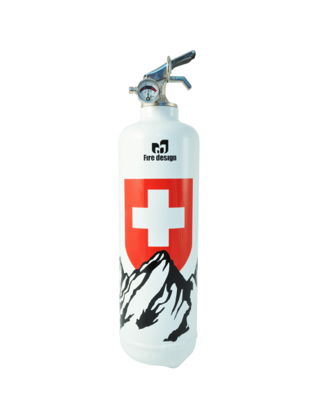 Fire extinguisher design Petit Suisse white