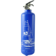 Fire extinguisher design Catamaran blue