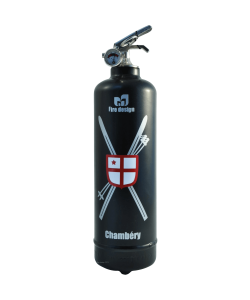 Fire extinguisher design Chambery black