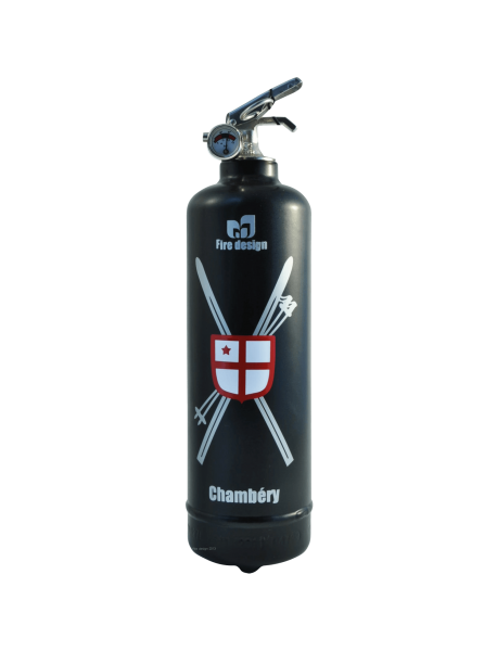 Fire extinguisher design Chambery black