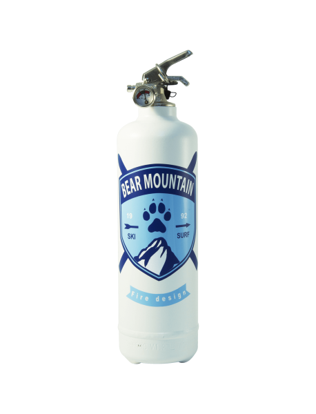 fire extinguisher design bear mountain white