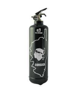 Fire extinguisher design Corsica black