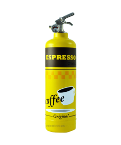 estintore design espresso giallo