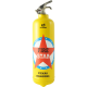 fire extinguisher design fire star yellow