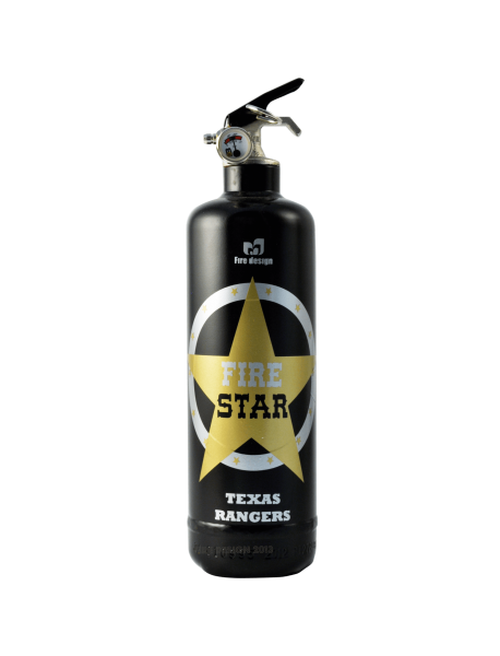 fire extinguisher design Fire star black