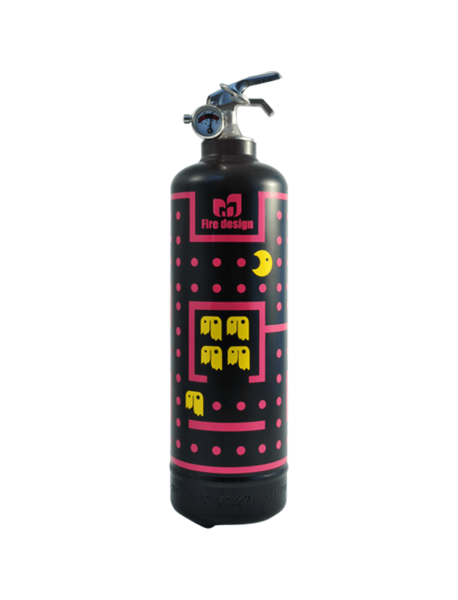 Fire extinguisher design Fireman black