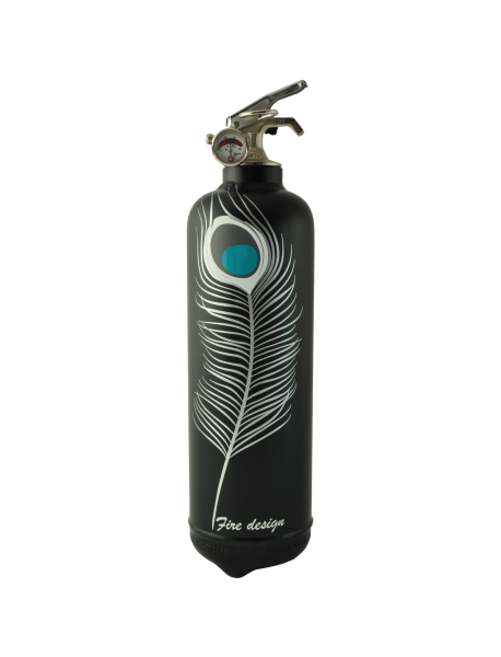 fire extinguisher design peacock black