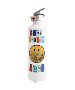 Fire extinguisher design Smiley Home white