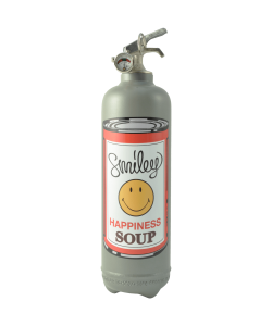 Fire extinguisher design Smiley Soup grey