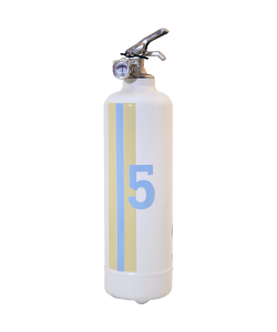 Fire extinguisher design E2R Montecarlo white