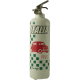 Fire extinguisher design Italia car white