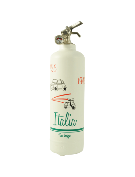 Fire extinguisher design Italia duo white