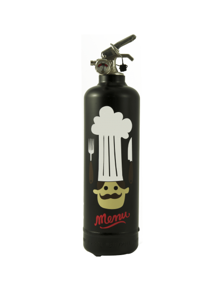 Fire extinguisher design AKLH Cook black