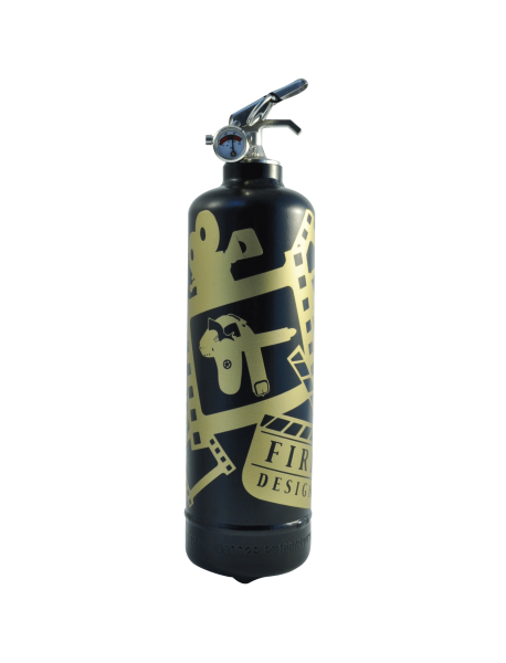 Fire extinguisher design Cine gun black