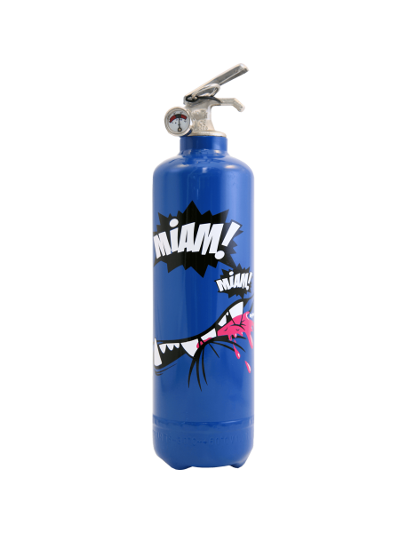 Fire extinguisher design Atypeek Miam blue