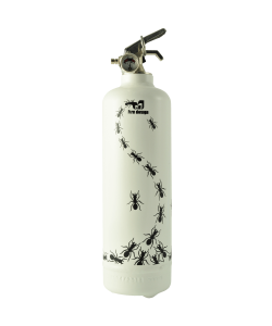 Fire extinguisher design Fourmis white