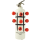 Fire extinguisher design Morpion white