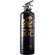 Fire extinguisher design Rock black gold