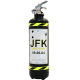 Fire extinguisher powder ABC Fly JFK black