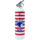 Fire extinguisher design CDE yes white