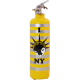 Fire extinguisher design CDE Yes yellow