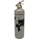 Fire extinguisher design Prochaine destination grey