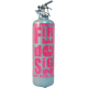 Extinguisher Fire design grey pink