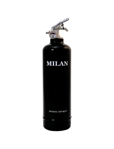 Fire extinguisher design Spirit Milan black