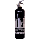 Fire extinguisher design States black silver