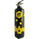 Fire extinguisher design Alvéoles black