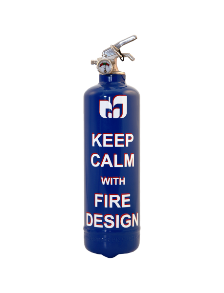 Fire extinguisher design Calm FD blue