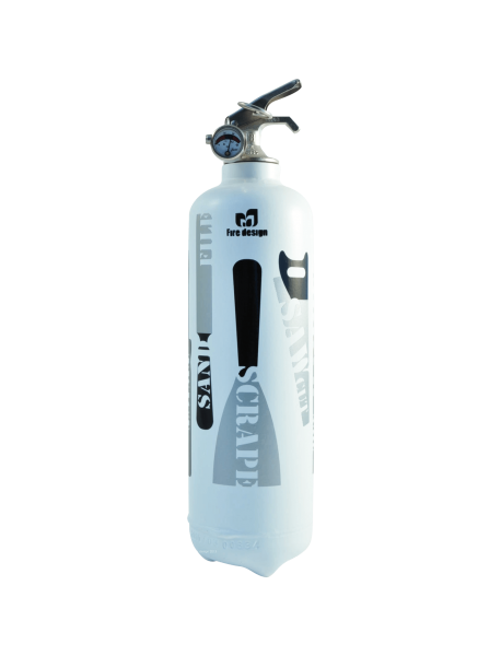 Fire extinguisher kitchen DV Tools white