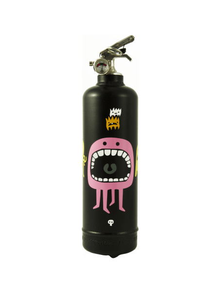 Fire extinguisher design AKLH Crazy Freaks black