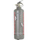 Fire extinguisher design auto race grey