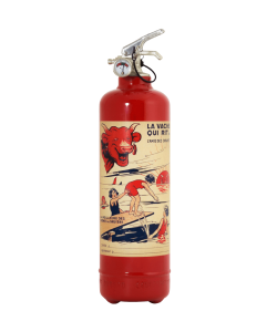 Fire extinguisher design Laughing Cow Amie enfant