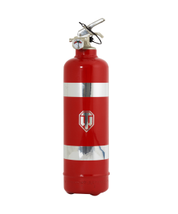 Fire extinguisher design World of Tanks Bandeau red