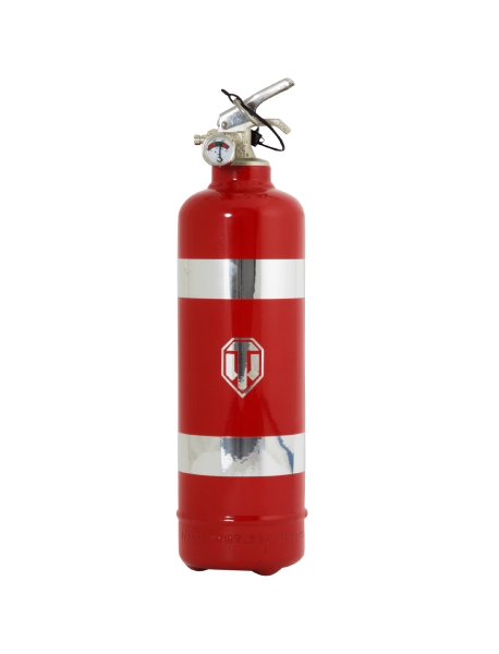 Fire extinguisher design World of Tanks bandeau red