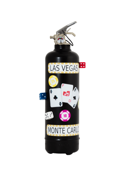 Fire extinguisher design Vegas black with magnets