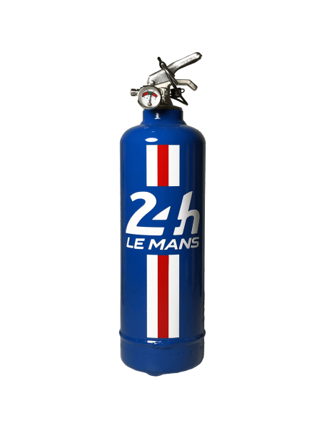 extincteur design 24H LE MANS Bandeau bleu