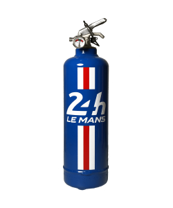 extincteur design 24H LE MANS Bandeau bleu